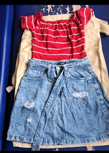 💥COMBO Of 6💥 RIBBED TOPS
