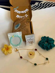 Birthday Gift Box - Scrunchie & Jewelry