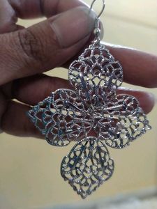 Beautiful Silver Plated Earrings Bought From Dubai