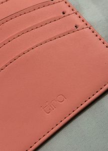 Pink Card Holder