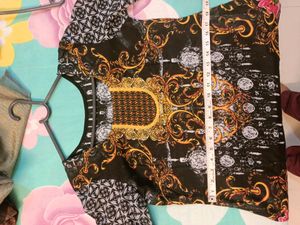 Floral Print Salwar Kameez Set