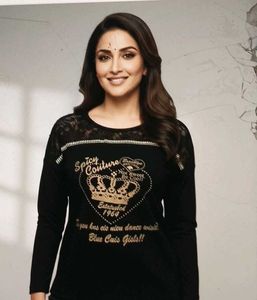 Women's Black "Spicy Couture" Top