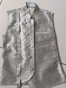 Elegant Brocade Nehru Jacket