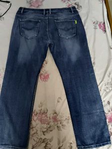Classic Blue Wash Denim Jeans