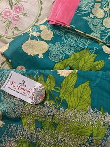 Cotton Suit Material+kurta +kurta Set Combo