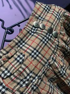 Plaid Mini Skirt