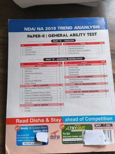 NDA/NA 14 Years English &amp; GK Solved Papers