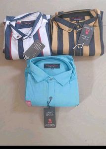 Stylish Striped Shirts - Pack of 3