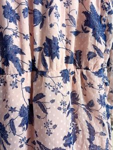 Baby Pink Floral Tiered Dress – Latin Quarters