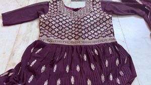Georgette Anarkali Set