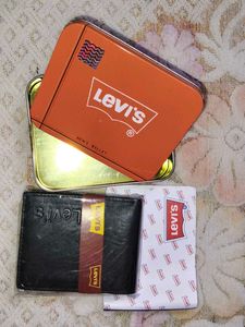 Levi's Men's Wallet - Black