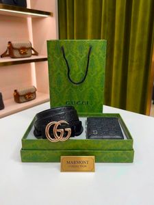 Gucci Marmont Belt & Wallet Set