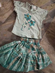 Cute Baby Girl Top &amp; Pants Set