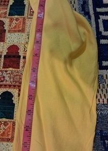 Vibrant Yellow Printed Kurta