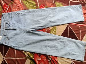 Light Wash Wide Leg Jeans