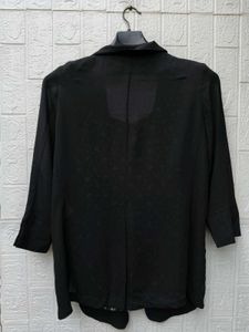 New with tag Korean black Shrug Cute