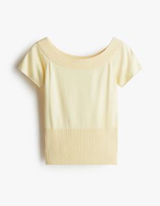 H&amp;M Off-The-Shoulder Top