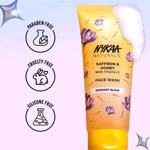 Nykaa Naturals Saffron &amp; Honey Face Wash