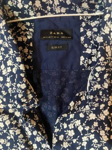Zara Floral Print Shirt