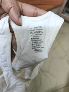Jockey Cotton Bra New One