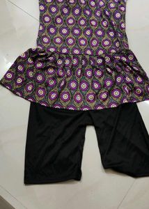 Printed Kurta with Palazzo Set