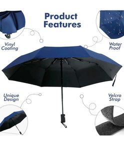 Automatic Open &amp;Close Umbrella - UV Protection New