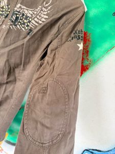 Men's Grey "Red Hill" Biker Jacket