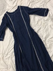 Cantabil straight solid kurta
