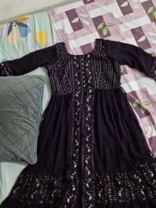 Georgette Anarkali Suit
