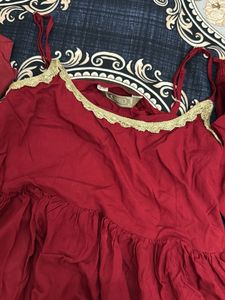 Tatsa Peplum Sharara Set