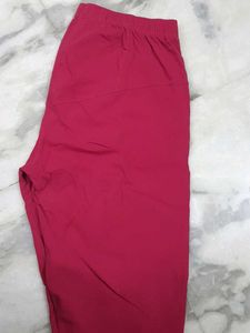 Lyra Churidaar Leggings- Magenta