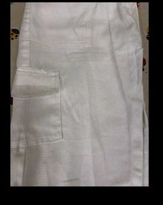 White Cargo Pants