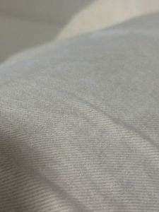 ZARA High-Waisted Party Cream Denim Jeans