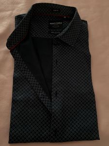 Monte Carlo Slim Fit Printed Shirt