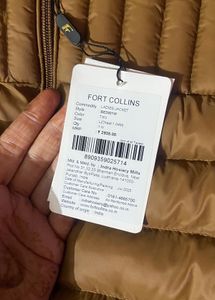 Tan Puffer Jacket - New with Tags