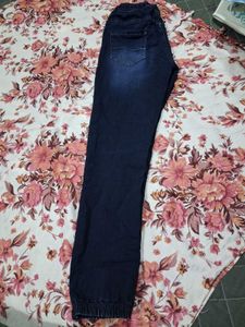 Dark Wash Jogger Jeans