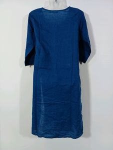 Blue Cotton Kurti