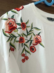Embroidery tshirt for women's &amp; girls
