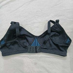 Comfortable 🤎 Black Cotton Bra