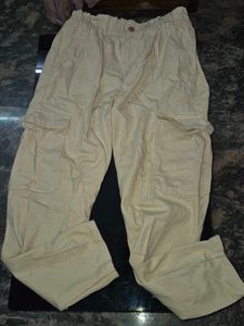 Casual Beige Pants