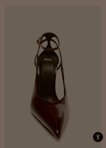 Zara cherry red heels