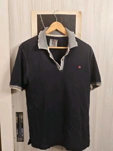Men's Classic Navy Blue Polo Shirt