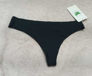 Comfortable Black Thong Panty