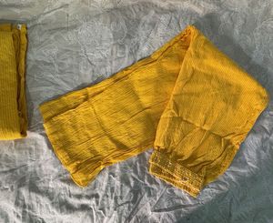 Stylish Yellow Kurta Set