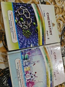 Chemistry Part 1 & 2 Textbooks