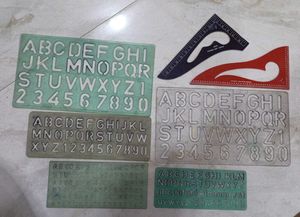 Vintage Drafting Stencils & Tools