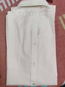 Men's linen New condition 39 inch full shirt