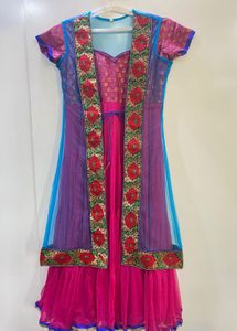 Beautiful Anarkali suit set With Jacket