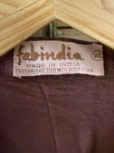 ladies angrakha kurta, XL, purple