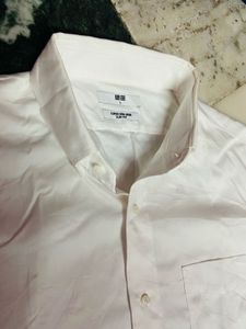 Classic White Button-Down Shirt